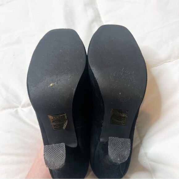 Jeffrey Campbell Black Suede Heels - Picture 7 of 8